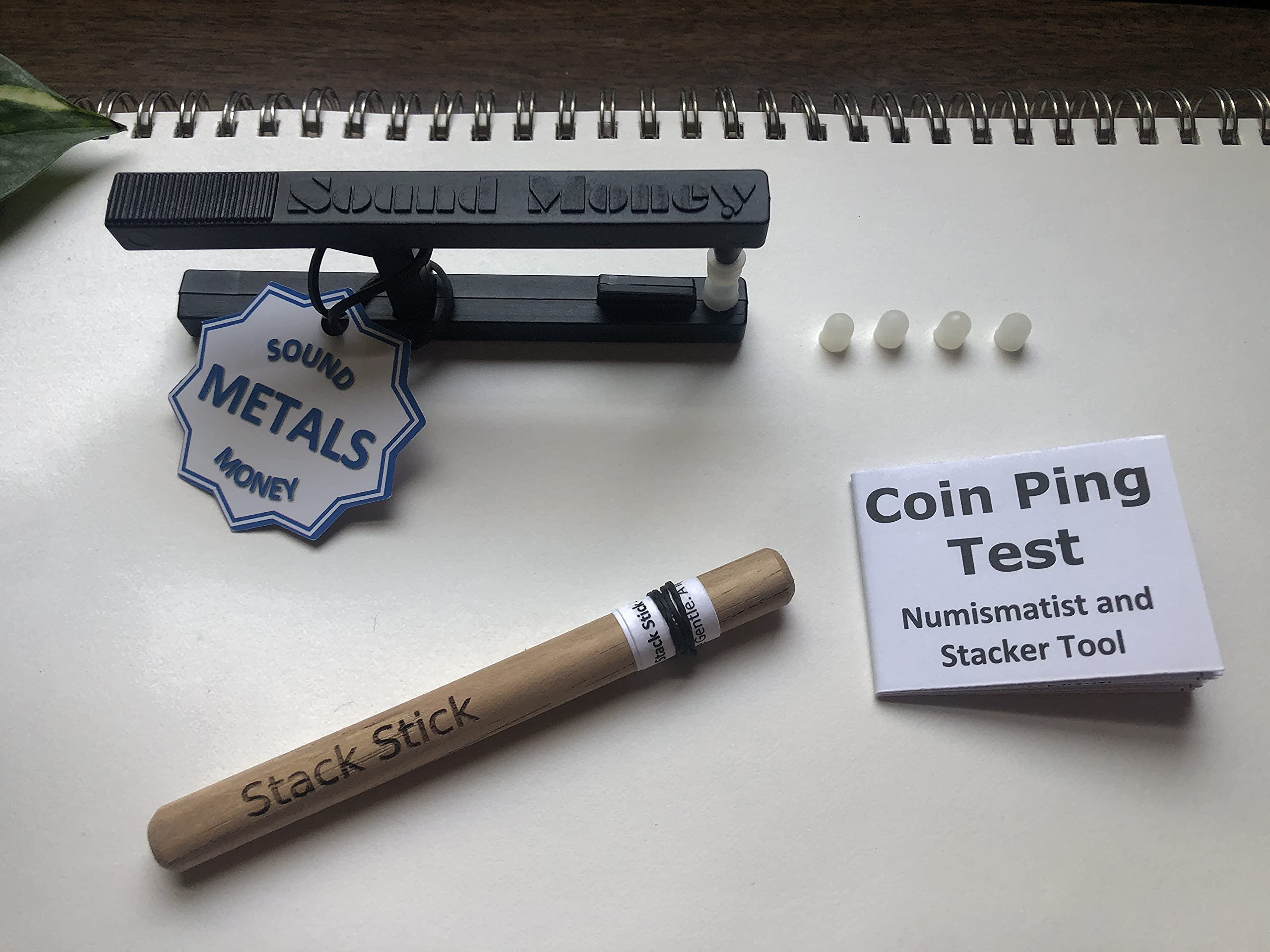 Amazon.com: The Pocket Pinger + Stack Stick, Coin Ping Test